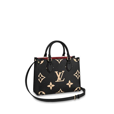 LOUIS VUITTON ON THE GO PM EMPREINTE LEATHER.